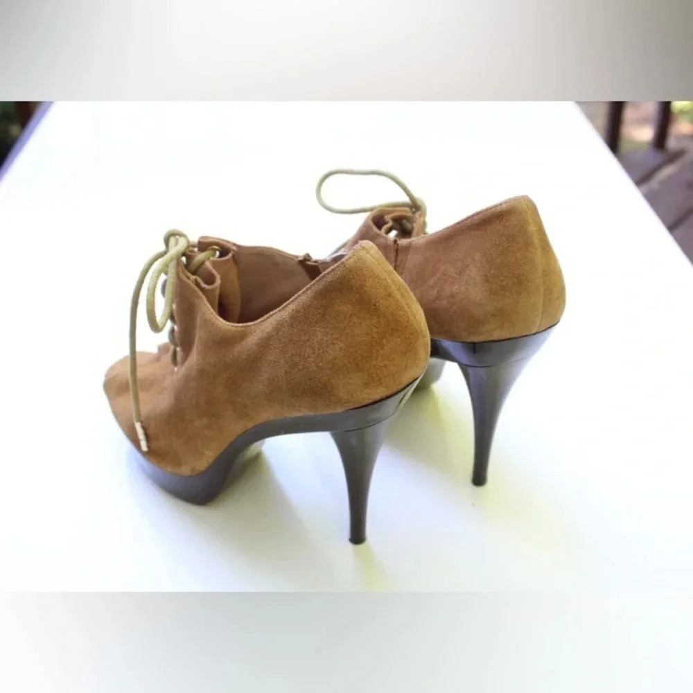 Michael Kors peep toe booties - Picture 6 of 15